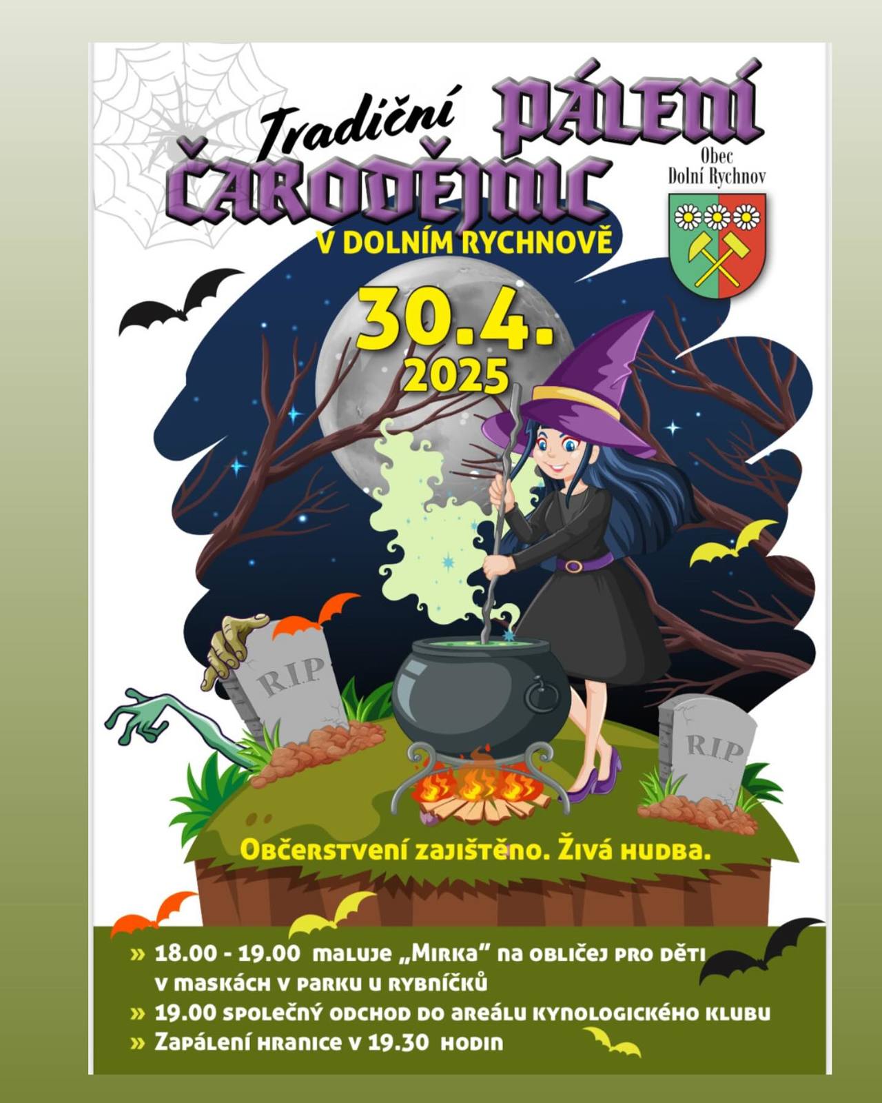 Pálení čarodějnic 2025